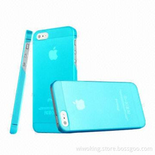 Ultra-thin Clear Cases for iPhone 5, Made of PC Material